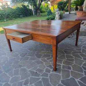 18th Century Walnut Directory Table Veneto - Foto 5