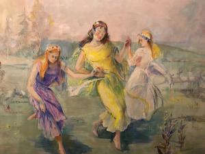 Umberto Lilloni 1898-1980 Allegoria Danzante