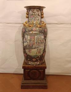 GRANDE VASO DE PORCELANA CHINESA INÍCIO DO SÉCULO XX