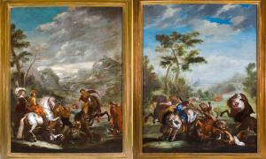 Lion Hunt - Wolf and Fox Hunt