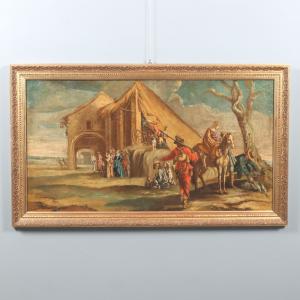 Gemälde: Szene des populären Lebens