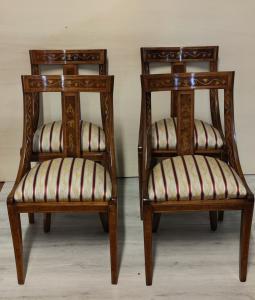 4 gondola chairs