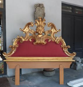 Gilt headboard, Tuscany, 18th century
