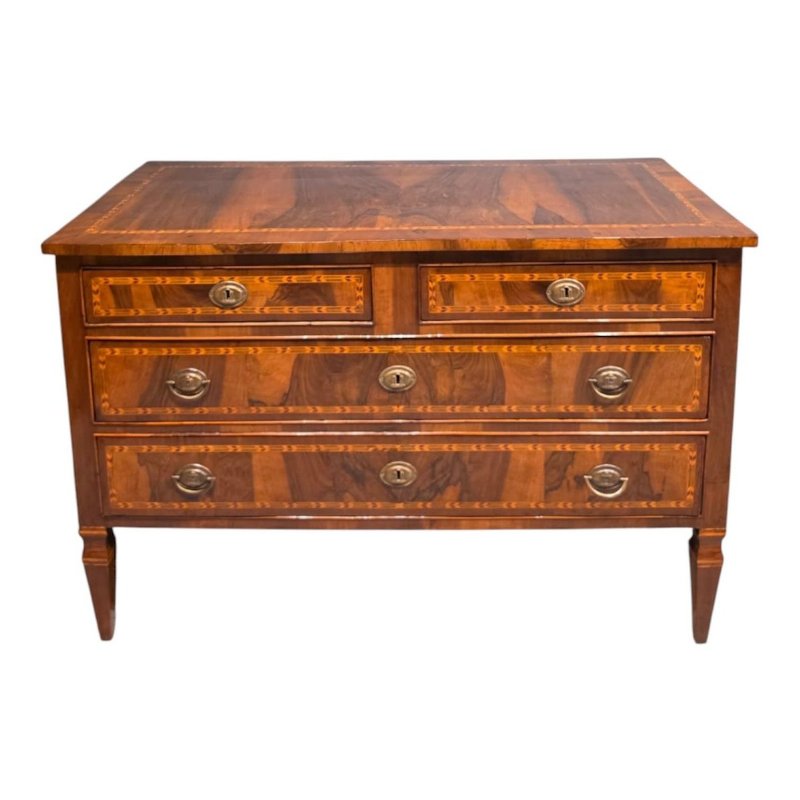 Inlaid chest of drawers
