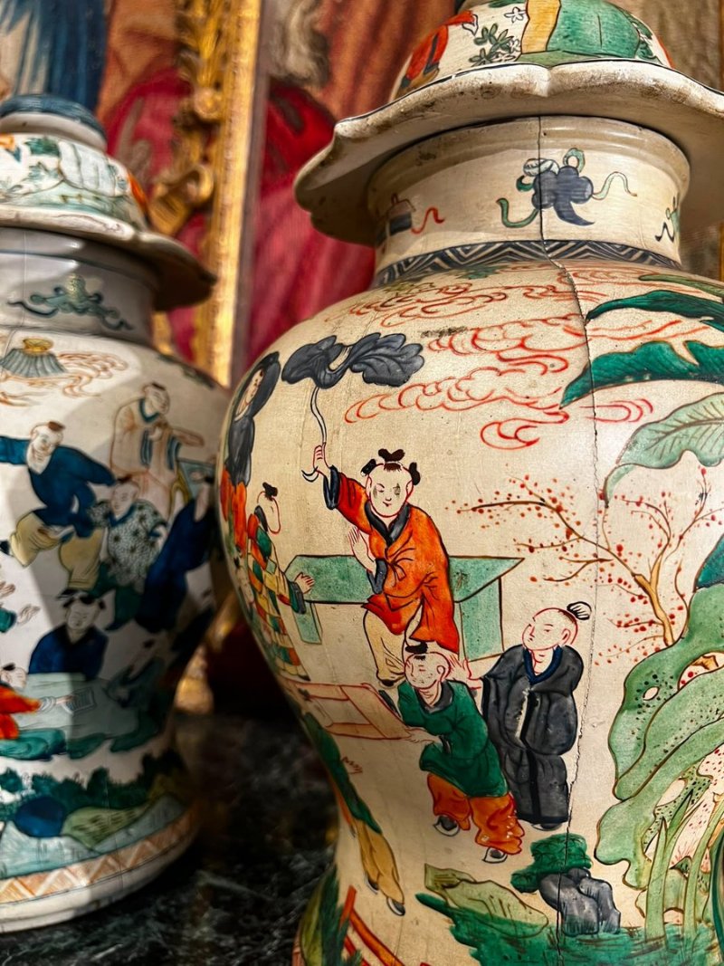 Paar chinesische Vasen - Foto 10