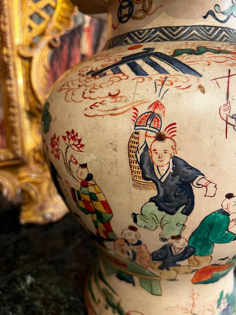 Paar chinesische Vasen - Foto 5