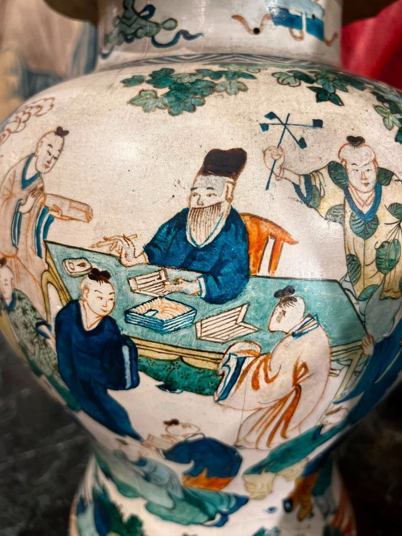 Paar chinesische Vasen - Foto 6