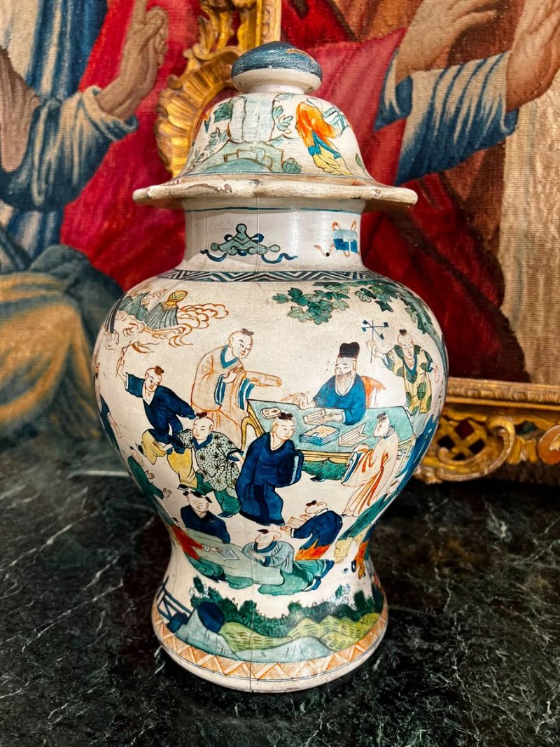 Paar chinesische Vasen - Foto 8