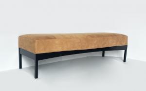 Panca Alcantara color cognac - 1980