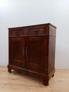 Credenza in pioppo due ante - fine 800 - rustica-credenzina-madia - 90 x 35 !!!