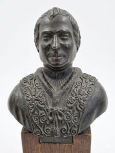 PAPA IX SCULTURA IN BRONZO