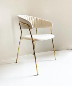 Sedia in velluto - Contemporanea