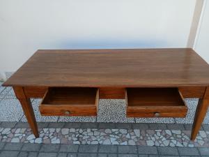 Antique rectangular fixed table. 202x89x81h - Foto 5