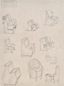 Design for armchairs (1926)