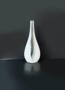 Vaso vetro di Murano bianco