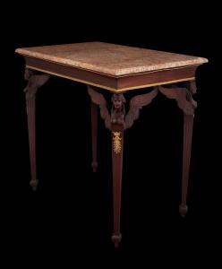 Empire mahogany table