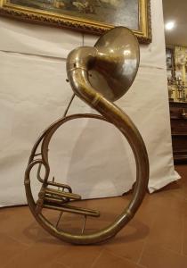 SOUSAPHONE EN LAITON FIN XIXE SIÈCLE - Foto 9
