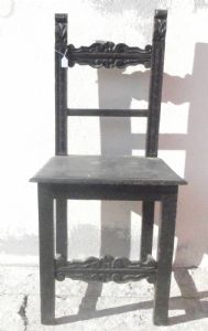 Sculpted chair