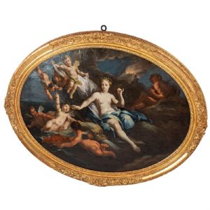 VENDUTO Dipinto raffigurante 'Il Trionfo di Galatea' di Placido Costanzi