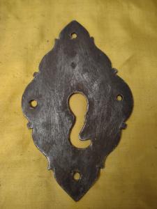 Bocchetta barocchetto in ferro forgiato 