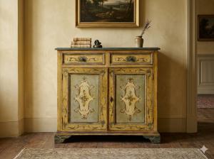 Credenza Laccata in Stile Veneziano - Restauro Incluso_car 3385