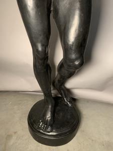 Scultore veneziano (XIX secolo) - Moro reggi torcia. - Foto 8