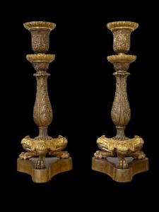 Pair of candelabra