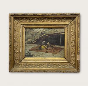 Orientalist Painting - R. Pellegrini (1863-1934)