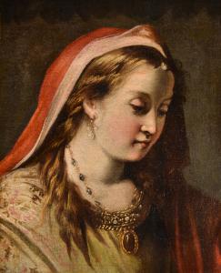 Ritratto di giovane principessa, Gaspare Diziani (Belluno 1689 – Venezia 1767)