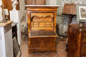 Secretaire in stile Luigi Filippo - Foto 7