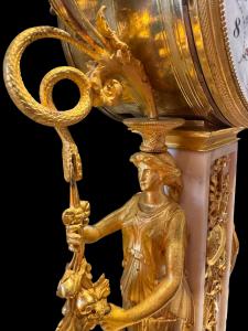 "The Vestals" mantel clock LXVI - Ridel in Paris - Foto 6