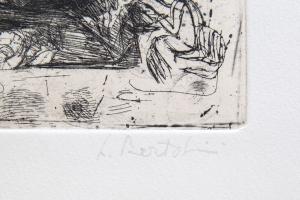 Luigi Bartolini "Scarabeo" etching, 20th century - Foto 6