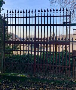 Iron gates