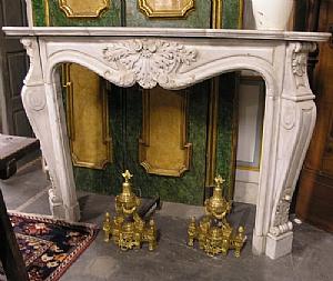 chm242 white marble fireplace, dimensions width top 160 x h 117 x depth 30 cm