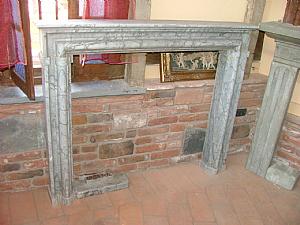 Ligurian fireplace surround, 17th century.