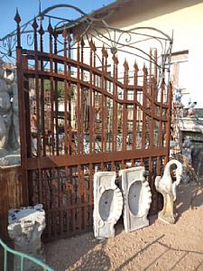 NAILED IRON GATE
