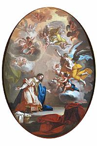 CLAUDIO FRANCESCO MARIA BEAUMONT (Turim, 1694-1766) A Anunciação Bozzetto VENDIDO