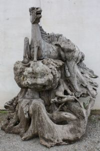 Scultura asiatica raffigurante "Cavallo"