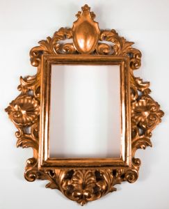 Cornice in foglia oro, Firenze , fine '800