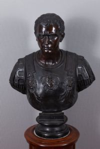 Bronzebüste des Kaisers Julius Caesar
