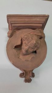 Mensola in terracotta