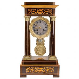 French table pendulum clock, working - O/1110