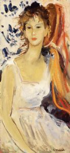 Junge Frau mit Tamburin (1955)