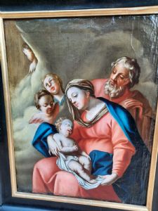 SACRA FAMIGLIA PRIMA TELA 
