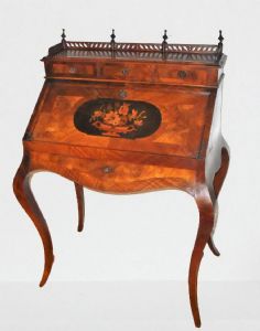 Drop-front desk