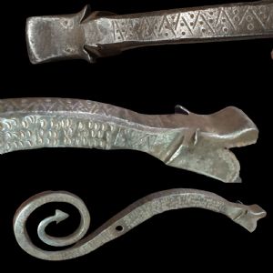 Saltarello di carro romagnolo zoomorfo XVIII secolo 