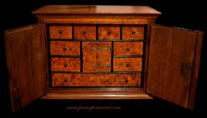Austria, 18th Century. Charming and practical cabinet with a warm, original patina.