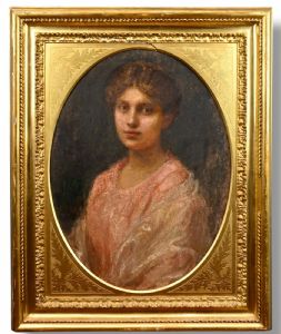 Ritratto di Ragazza a mezzobusto - XIX Secolo 