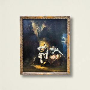 
Festa Galante – Dipinto ad oliosu tela, Scuola Francese (XIX secolo)