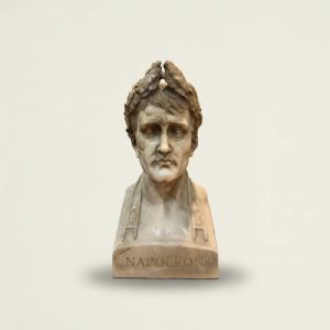 
Busto in Marmo Bianco di Napoleone – XIX Secolo